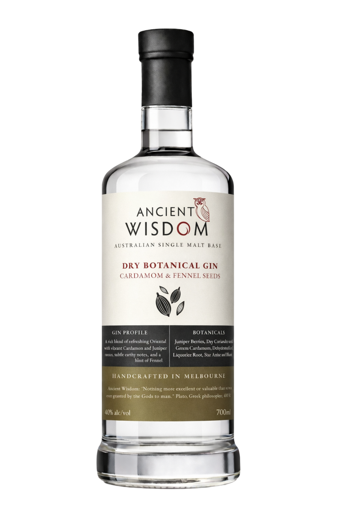 Ancient Wisdom Dry Botanical Gin Best Victorian Contemporary Gin 2024